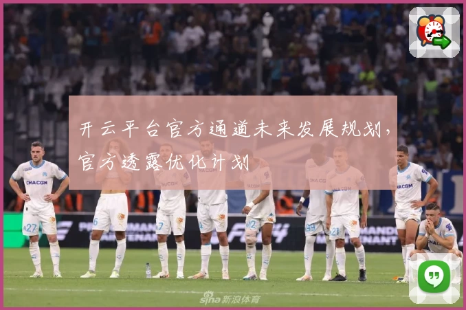 开云平台官方通道未来发展规划，官方透露优化计划
